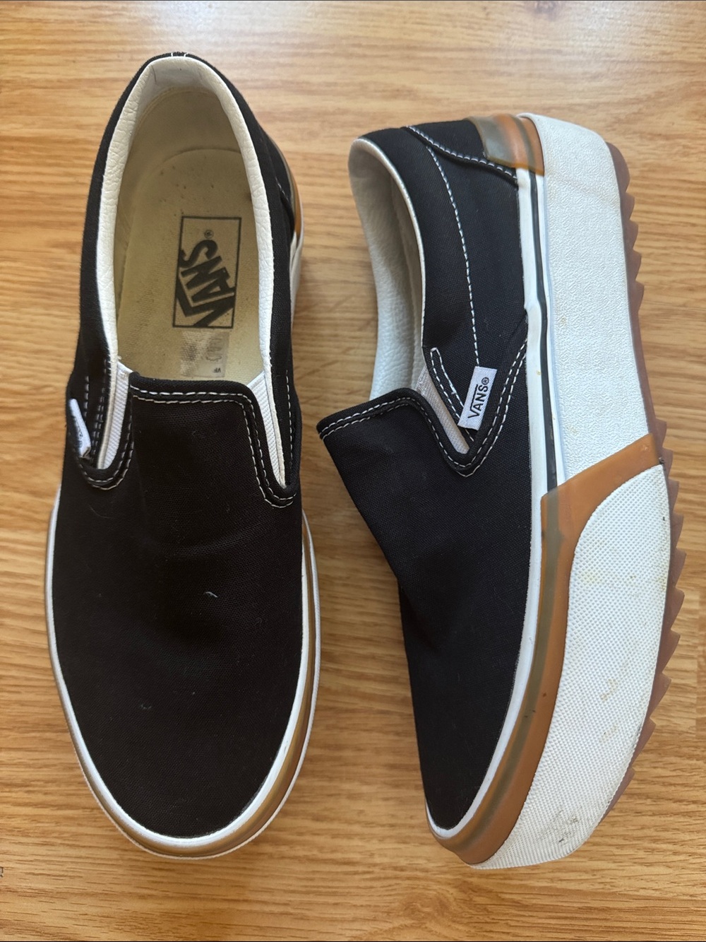 Vans platform Slip-Ons ✨ size W 10.5 - Picture 2 of 9